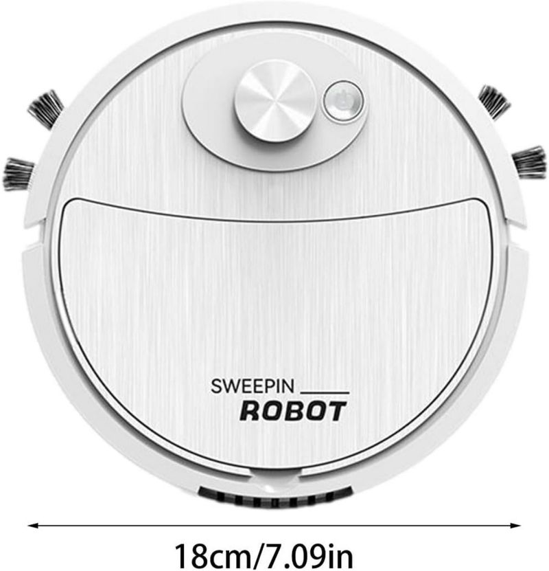 Comprar Aspiradora Robot Piso Recargable Portabl en Electroshopy - Ángulo 3